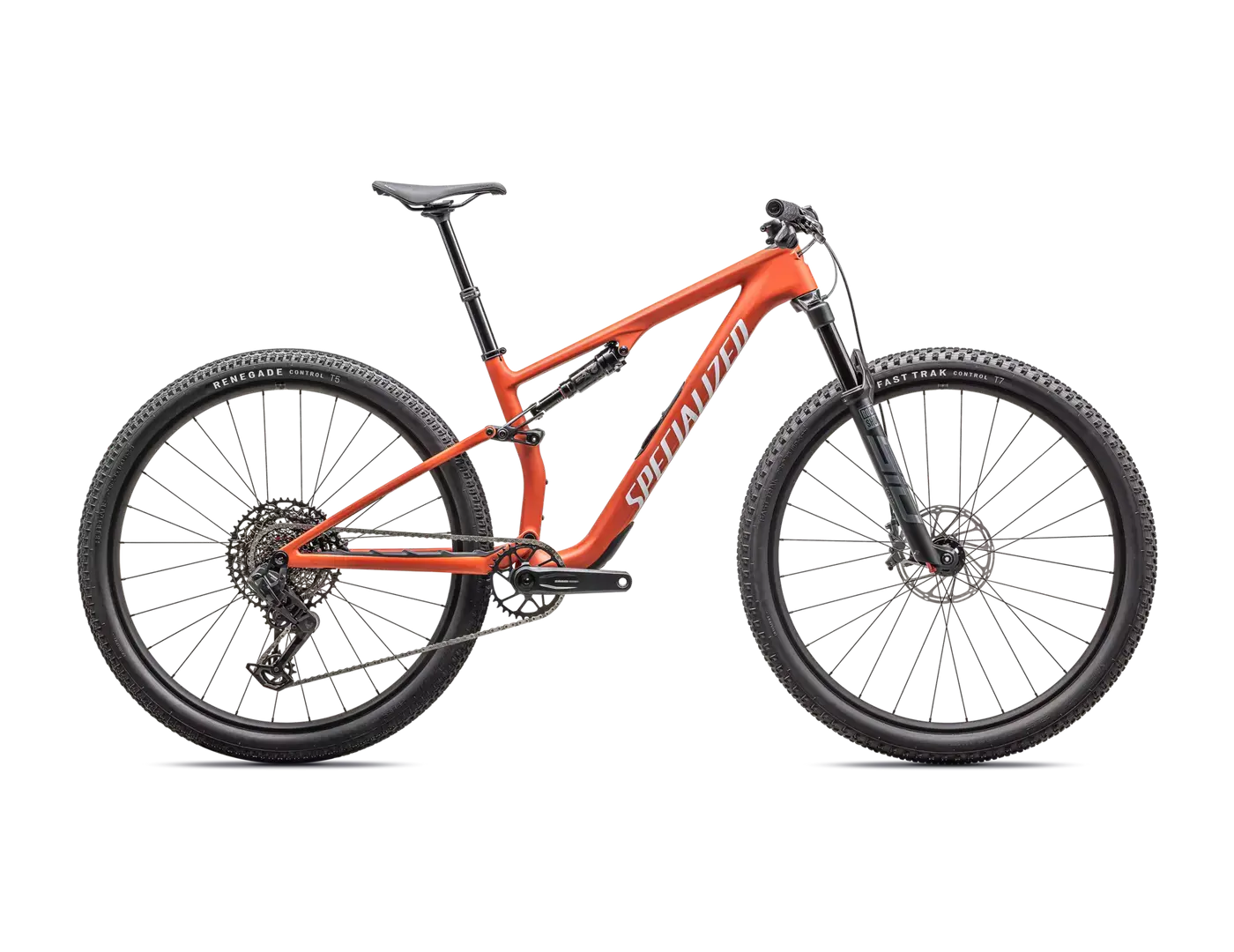 Rower Specialized Epic 8 Comp Satin Deep Orange White 2025